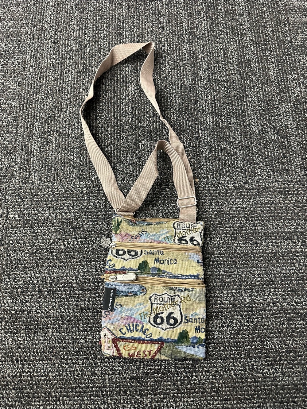 Route 66 Crossbody Purse Karriagr-Mate
